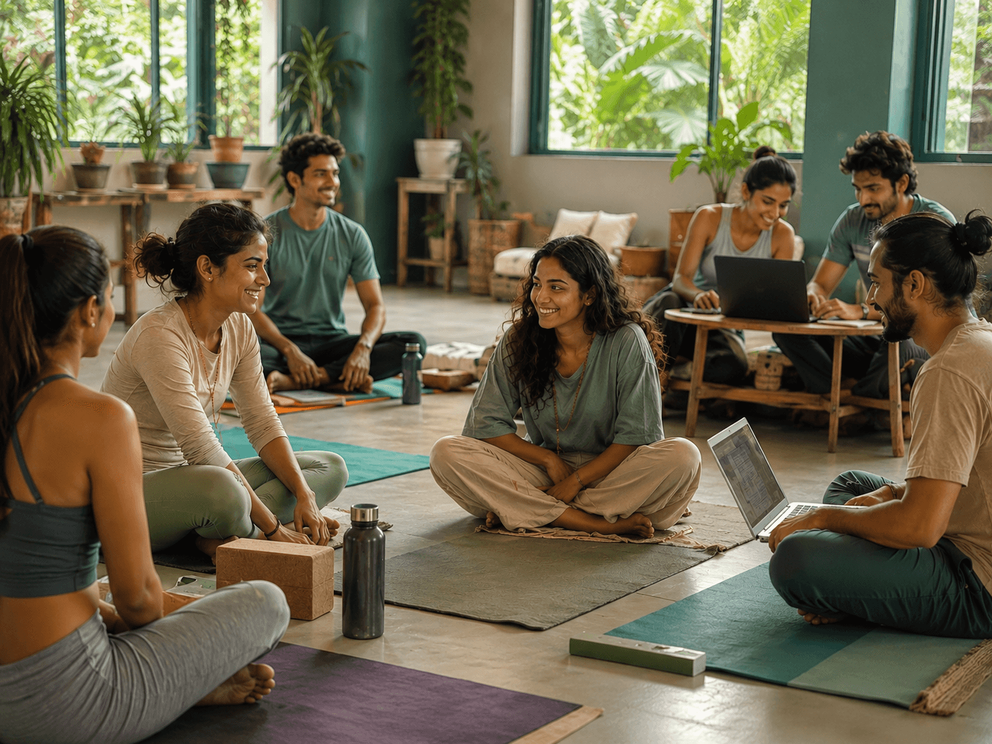The Yogic City team — practitioners and conscious technologists building the platform